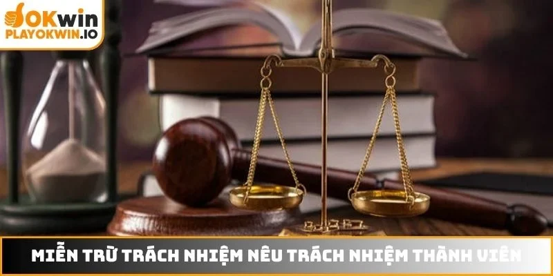 Miễn trừ trách nhiệm OKWIN nêu trách nhiệm thành viên